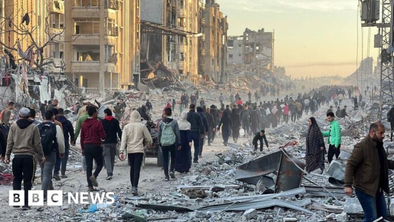 When the Gazans returned to the destroyed houses, the joy disappeared