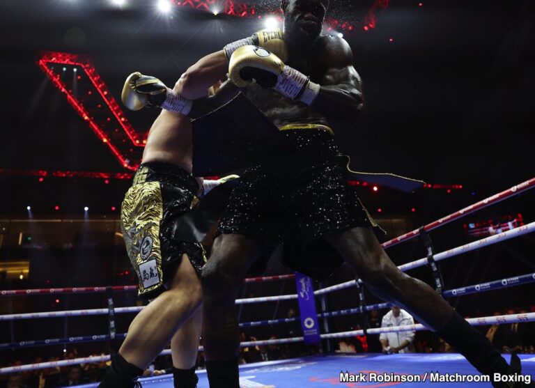 Deontay Wilder Vs Curtis Harper on the BLK Prime Card on April 26