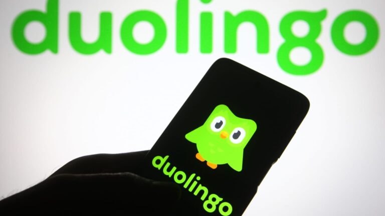 Duolingo shares rose 7% as users flocked to the app to learn Mandarin.