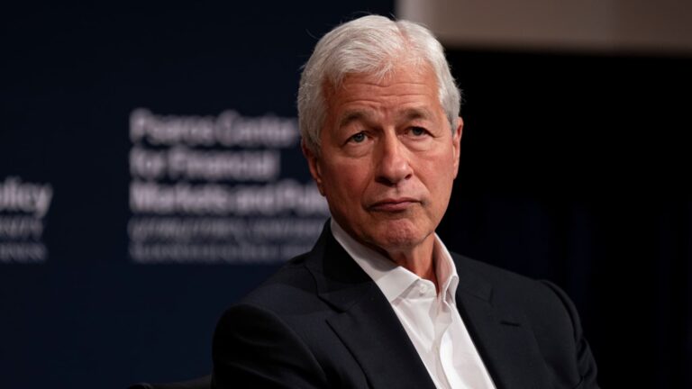 JPMorgan’s Jamie Dimon says he’s in touch with Elon Musk.