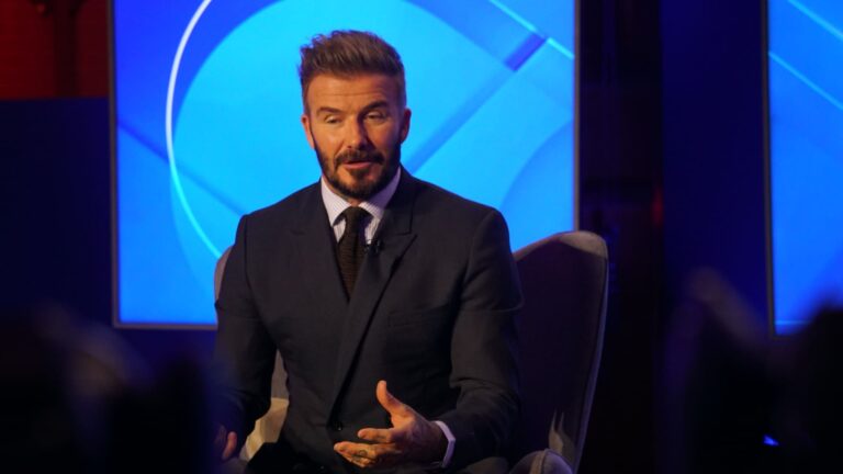 David Beckham was not ‘happy’ on social media during his football days