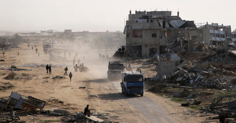 After 15 months of famine and shortages, food and other vital aid has flown into Gaza.