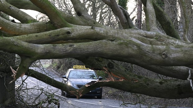 The storm will bring flights, events in the UK, events in the UK to Ireland