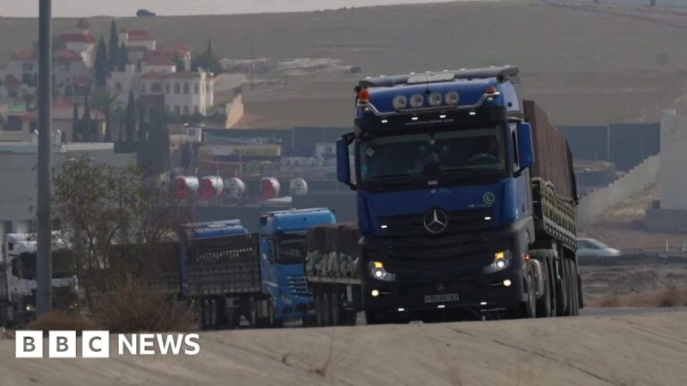 Aid is on the way to Gaza with truck drivers