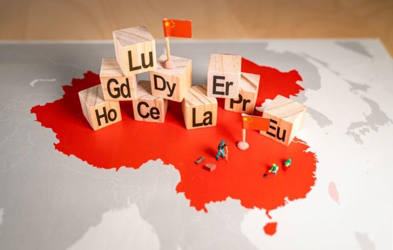 China currently controls more than 69 percent of the world’s rare earth production.