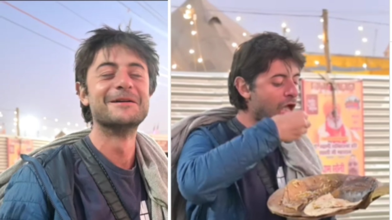 Maha Kumbh 2025: Harry Potter seen in Prayagraj! Netizens asked ‘Yeh Daniel Radcliffe to Nahi Hai Nahi Hai?’