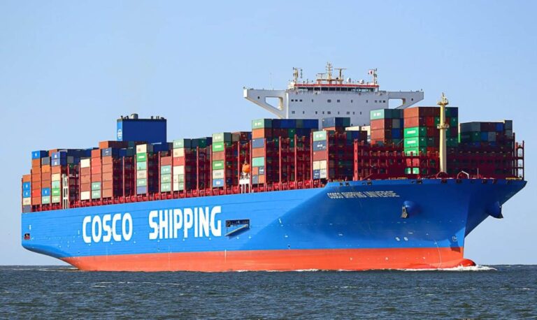 Cosco says shipping disruptions boost 2024 net profit by 95%