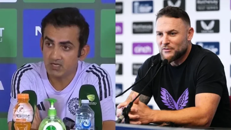 Brendon McCullum’s bravery is Gautam Gambhir’s poor start as head coach.