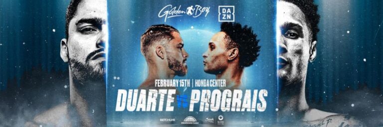 Do or Die for Prograis: Meet Duarte on DAZN on February 15th