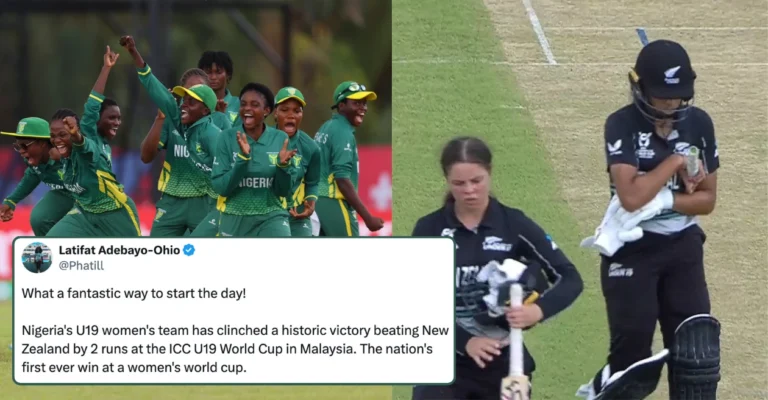 In the 2025 Women’s T20 in 2025, Nigeria’s fans will be going strong as they record a historic win over New Zealand.