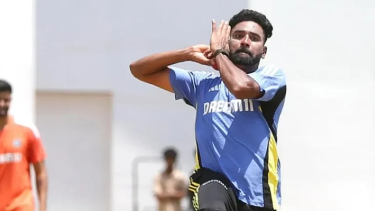 Mohammad Siraj ignoring BCCI order after CT snub? Pacer is silent on Ranji’s involvement.