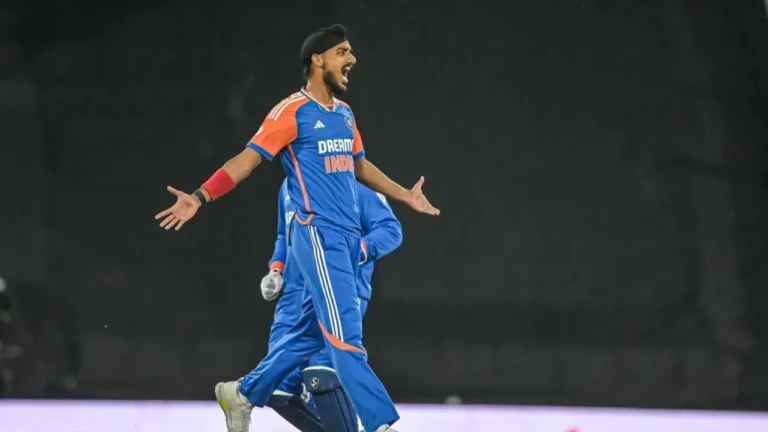 Arshdeep Singh creates history, becoming India’s all-time leading wicket-taker in T20Is.