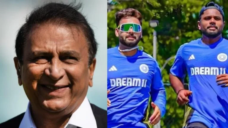 Sunil Gavaskar reveals why BCCI selectors chose Rishabh Pant over Sanju Samson