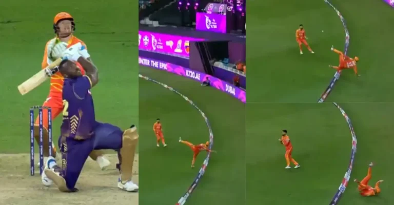 WATCH: Gerhard Erasmus and Ibrahim Zadra combine brilliantly to dismiss Andre Russell at ILT20 2025