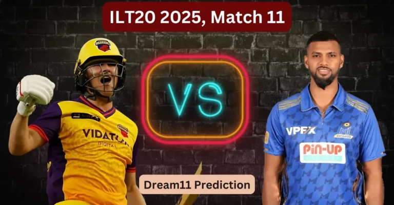 SWR vs MIE, ILT20 2025: Match Prediction, Dream11 Team, Fantasy Cricket Tips & Pitch Report | Sharjah Warriors vs MI Emirates