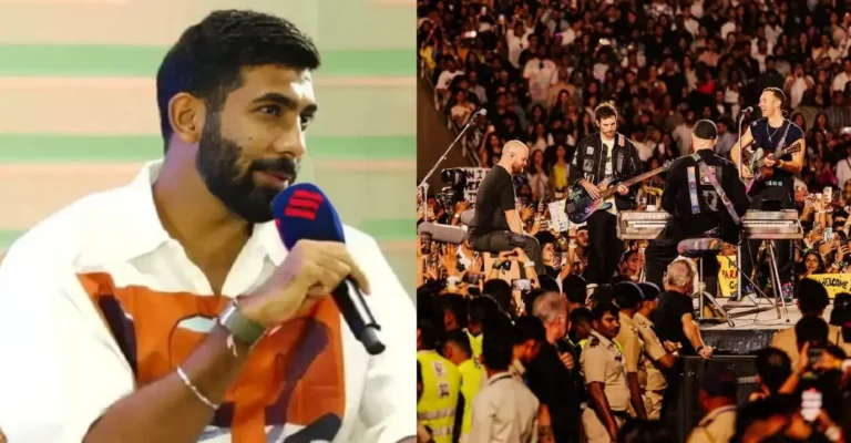 Jasprit Bumrah Gives Touching Reaction After Coldplay’s India Packer Scream During Mumbai Concert