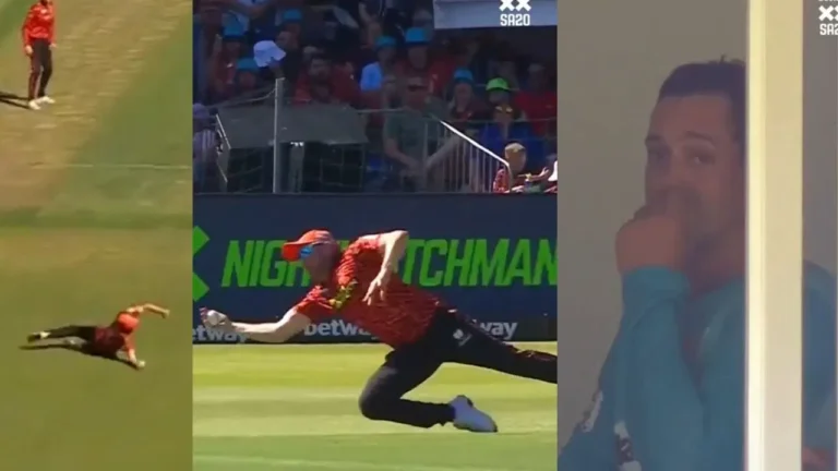 Liam Dawson’s exceptional strike stunned Quinton de Kock in the SA20 2025 match.