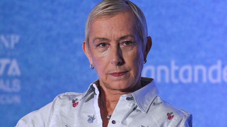 Tennis legend Martina Navratilova tells Democrats to ‘grow a spine’ after opposing trans ban law