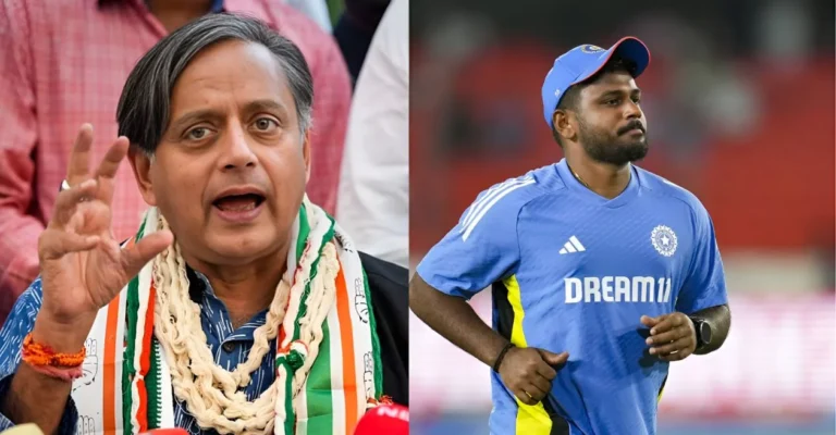 Champions Trophy 2025: Shashi Tharoor slams KCA after Sanju Samson was left out of India’s squad.