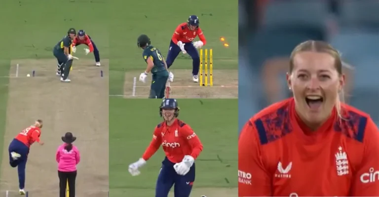 AUS vs ENG (WATCH): Sophie Eccleston dismisses Beth Mooney with brilliant bowling in 2nd T20I