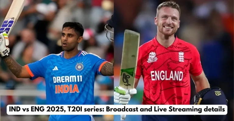 IND vs ENG 2025, T20I Series: Broadcast, Live Stream Details – When & Where to Watch in India, USA, UK, Pakistan, Australia & Other Countries