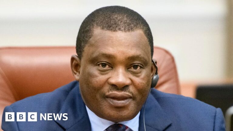 Kenyan minister Justin Muturi has sued the intelligence agency for his son’s abduction.