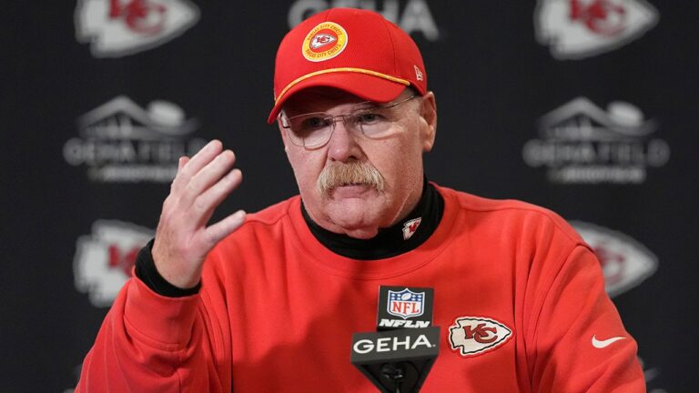 Chiefs’ Andy Reid shares parenting advice after Patrick, Brittany Mahomes welcomes baby #3