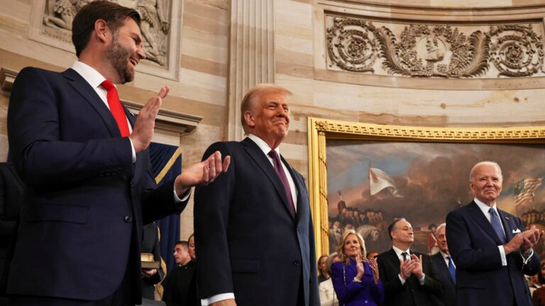 Donald Trump was sworn in as the 47th President of the United States