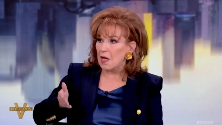 Biden disappeared as ‘The View’ co-host Joey Behar prepared to leave the office