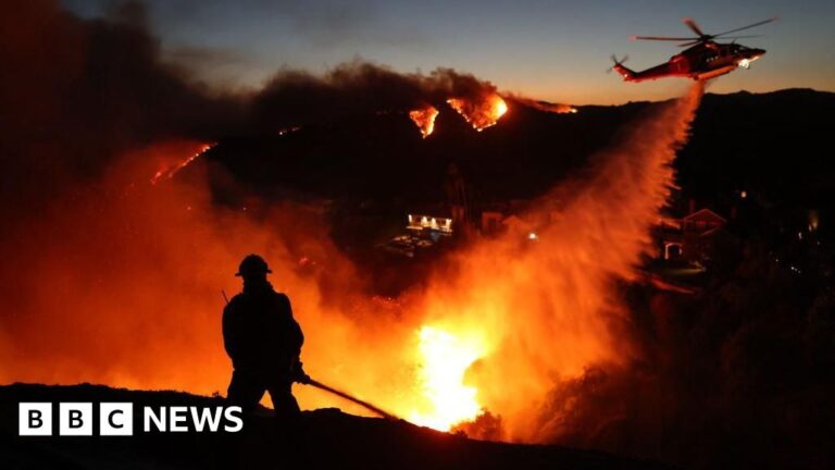 In an effort to find out what caused the LA fire