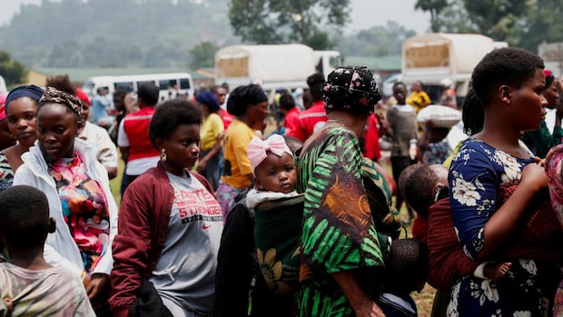 Rwanda mixed rebels in the airport, the largest city in East Congo