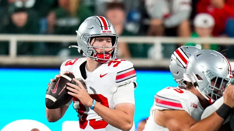 Ohio State’s backup quarterback will announce his transfer decision after winning the national championship