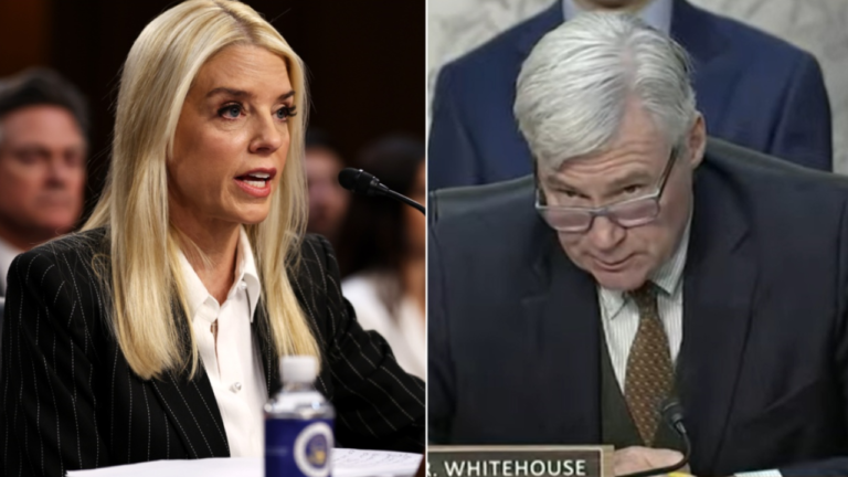 ‘Masterclass’: Bondi flips script on Dem senator after hinting she’ll arm DOJ