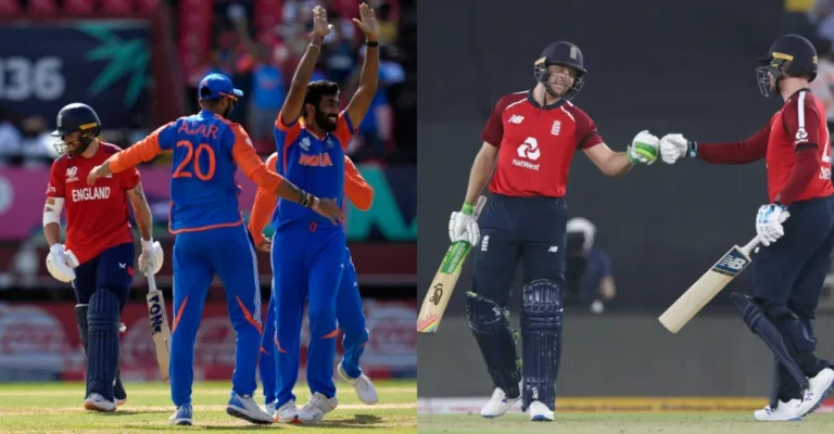 Top 5 lowest totals in T20I matches between India and England