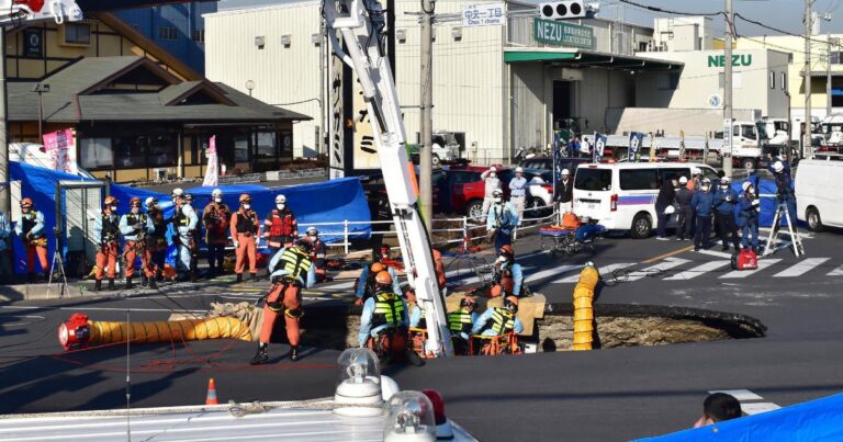 Anesthesia is going on as a truck and driver in Japan