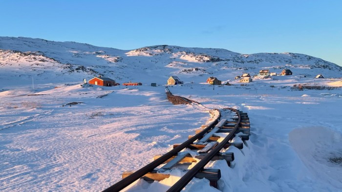 Danish and US power loom over Greenland’s Arctic ghost towns.