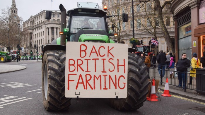 Supermarkets support UK farmers to fight inheritance tax changes