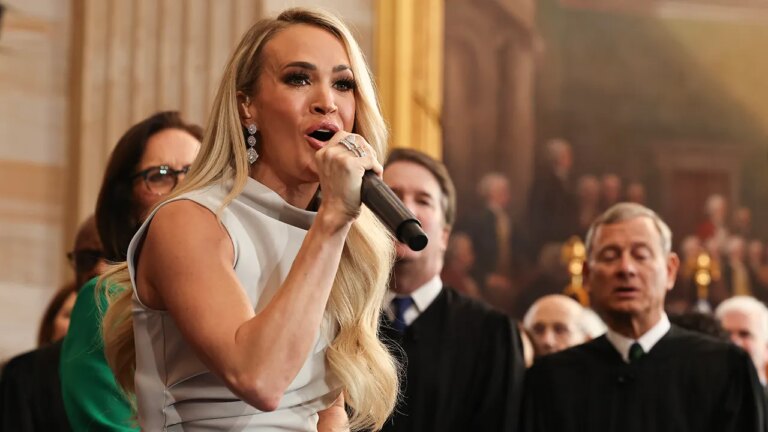 Carrie Underwood won Trump’s inauguration after the music problem