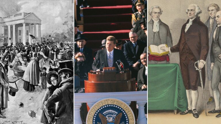 Here are the greatest Inauguration Day moments in American history.