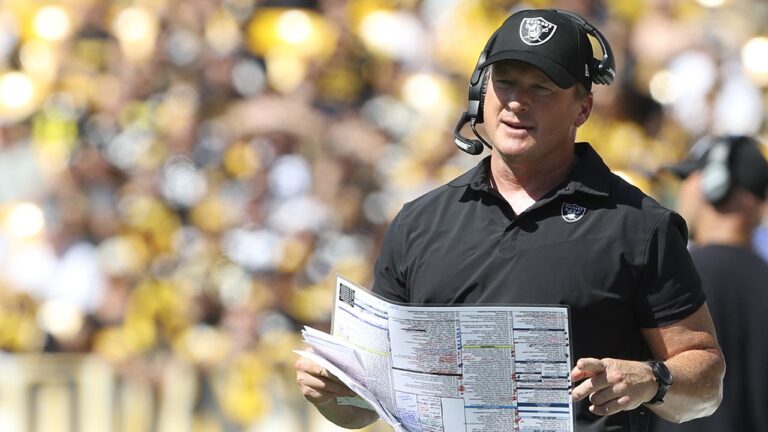 Former NFL coach Jon Gruden ripped the state of college sports