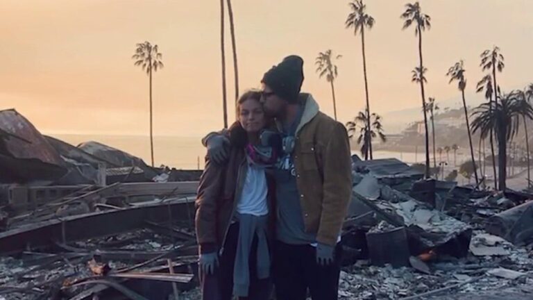 A California family is heartbroken after losing their son’s ashes in a wildfire