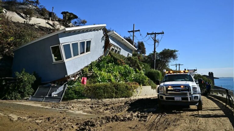 A $2 million California wildfire survivor’s house was destroyed by a landslide