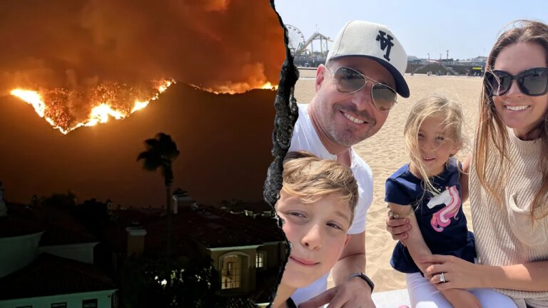 LA fire: Criticism of the leadership of the Californian father who tried to save the house from wildfire