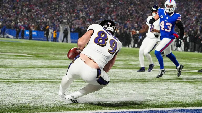 Ravens’ Mark Andrews faces scrutiny after two critical mistakes in loss to Bills