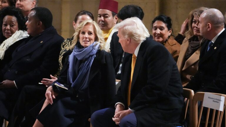 Jill Biden explains what happened with Trump during the virus