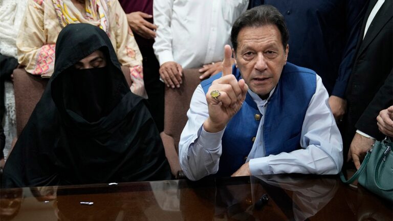 A Pakistani court has sentenced former Prime Minister Imran Khan and his wife to 14 and 7 years in prison.