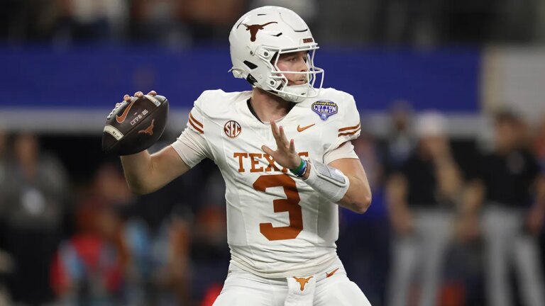 Texas star Quinn Ewers has declared for the NFL draft.