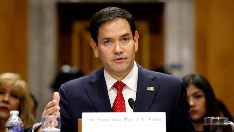 Marco Rubio was confirmed by the Senate as the next Secretary of State