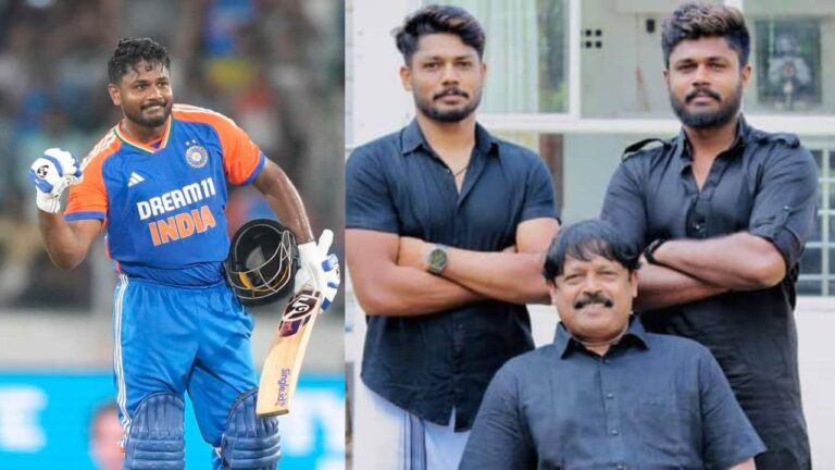 Sanju Samson’s father made the blast allegations