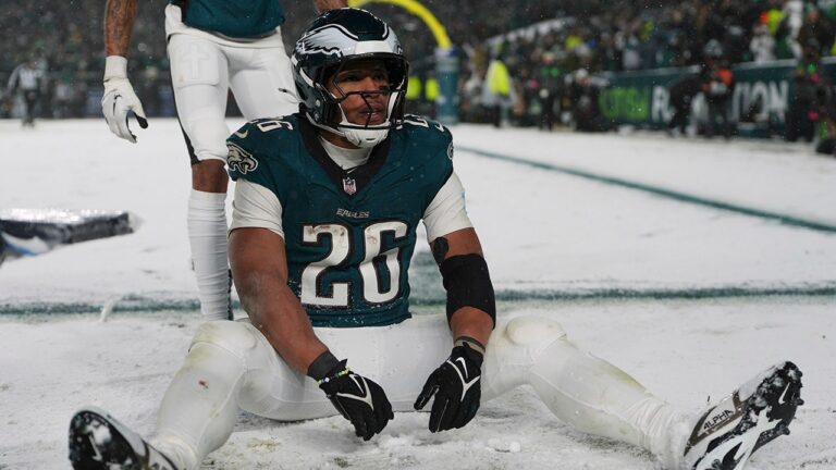 Saquon Barkley Carves Rams Defense In Ice, Eagles Move To NFC Title Game